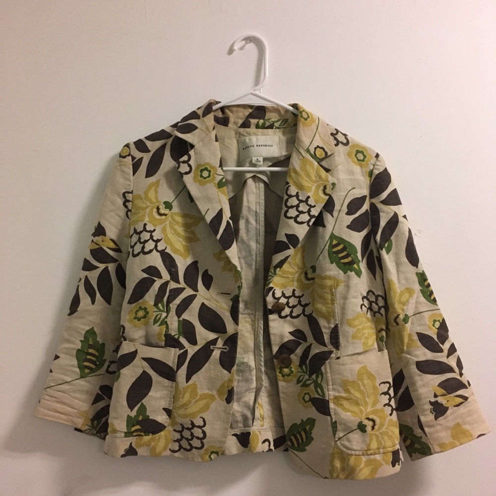 Banana republic blazer